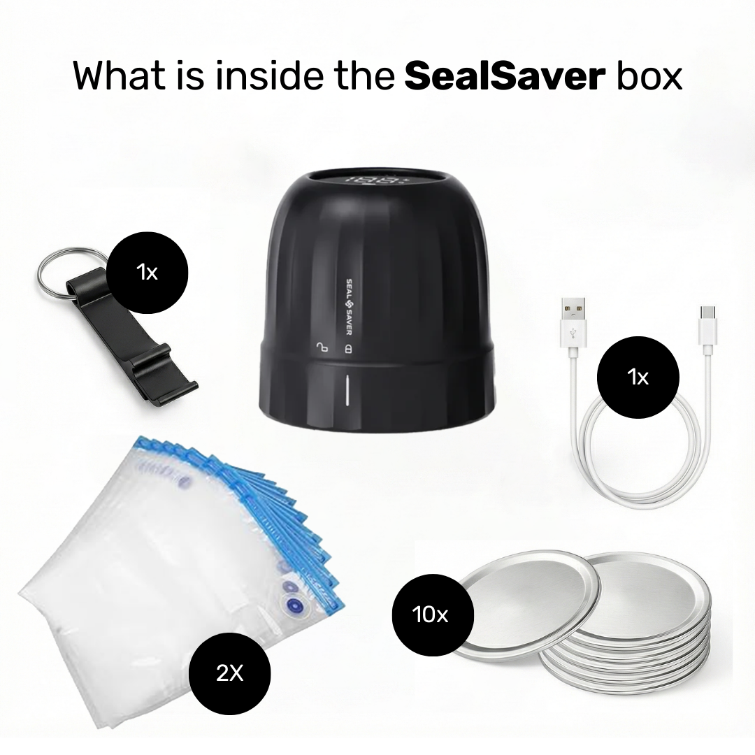 3 in 1 Upgraded Electric Vacuum Jar Sealer